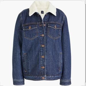 Sherpa Lined Denim Jacket